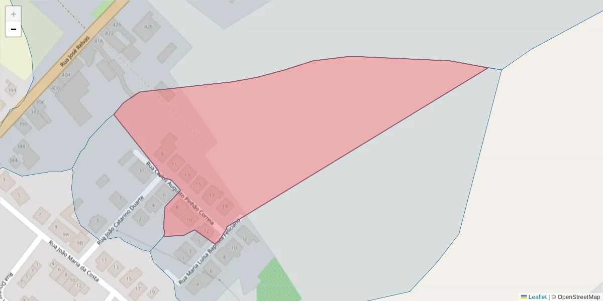 Mapa detalhado do código postal 2090-162 com limites, códigos postais vizinhos e agências dos correios