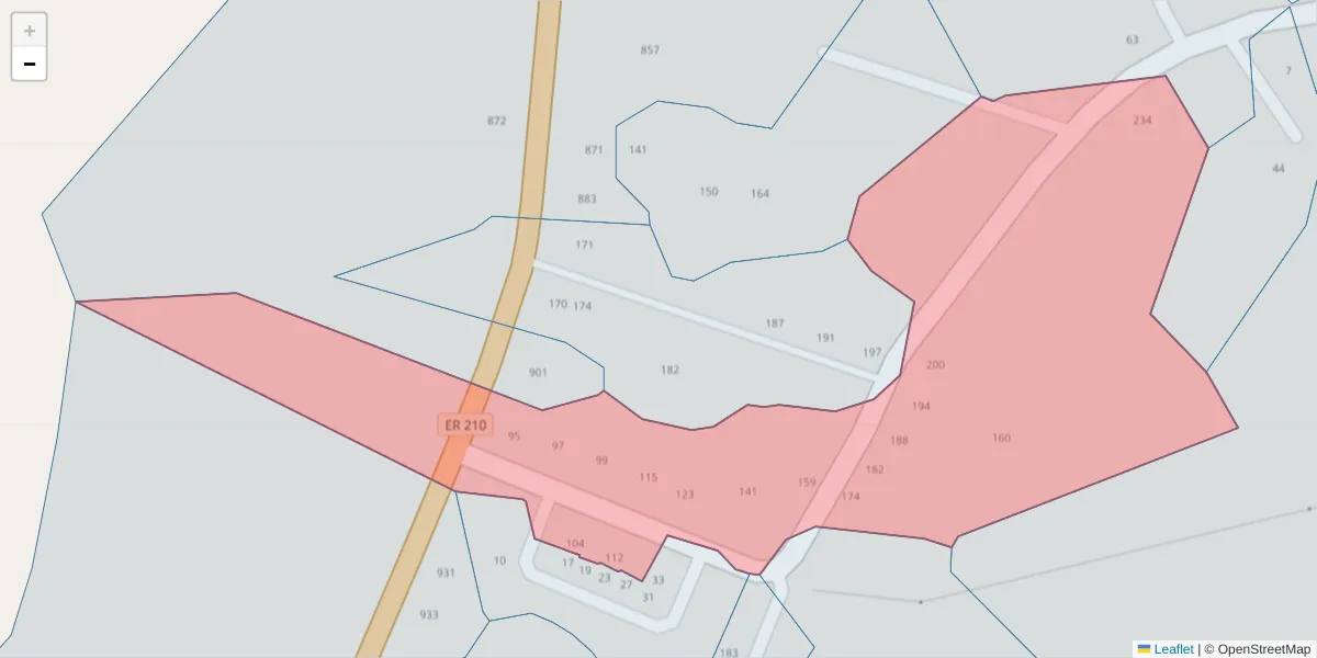 Mapa detalhado do código postal 4625-113 com limites, códigos postais vizinhos e agências dos correios