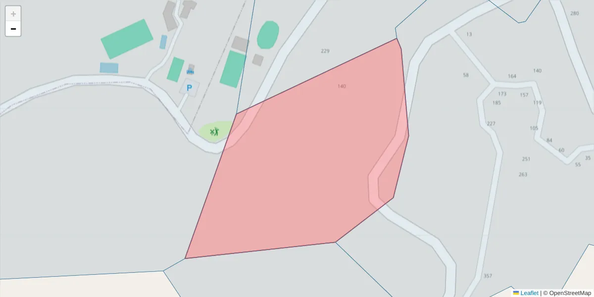 Mapa detalhado do código postal 4630-182 com limites, códigos postais vizinhos e agências dos correios