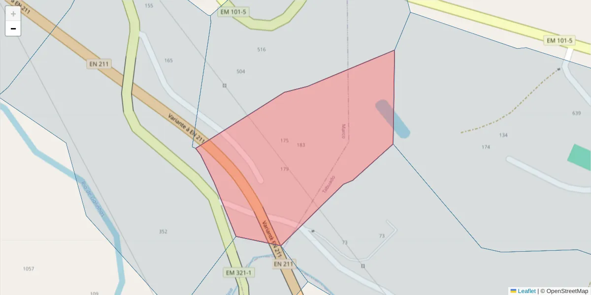 Mapa detalhado do código postal 4630-353 com limites, códigos postais vizinhos e agências dos correios