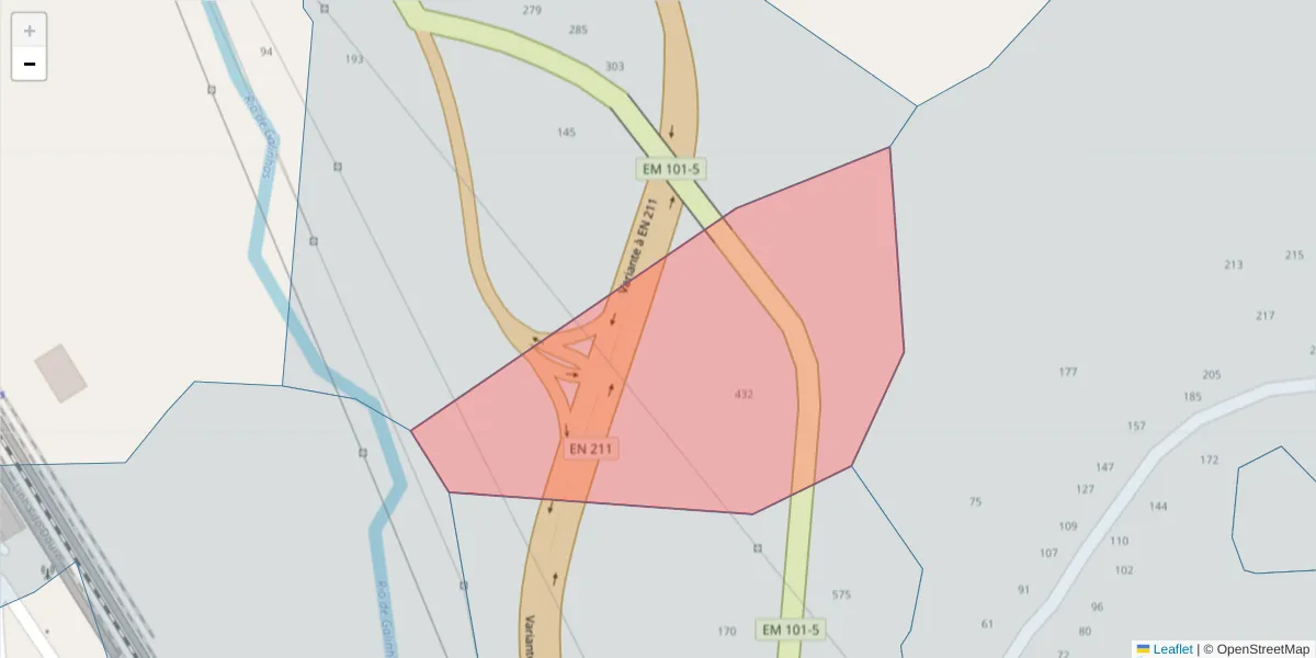 Mapa detalhado do código postal 4630-458;4630-346 com limites, códigos postais vizinhos e agências dos correios