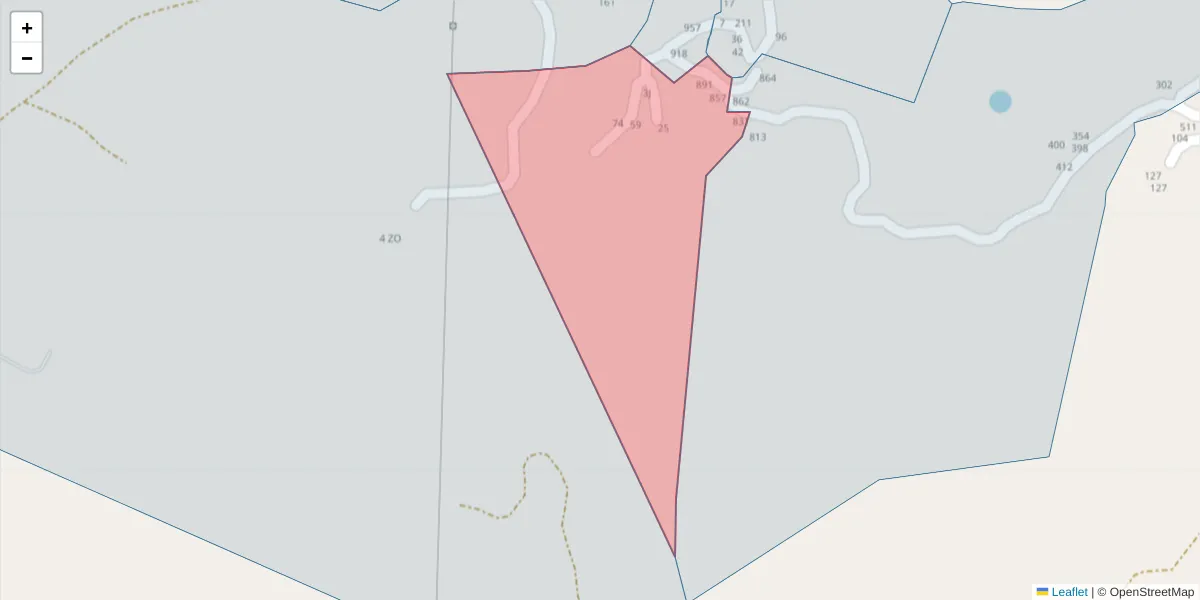 Mapa detalhado do código postal 4630-558 com limites, códigos postais vizinhos e agências dos correios