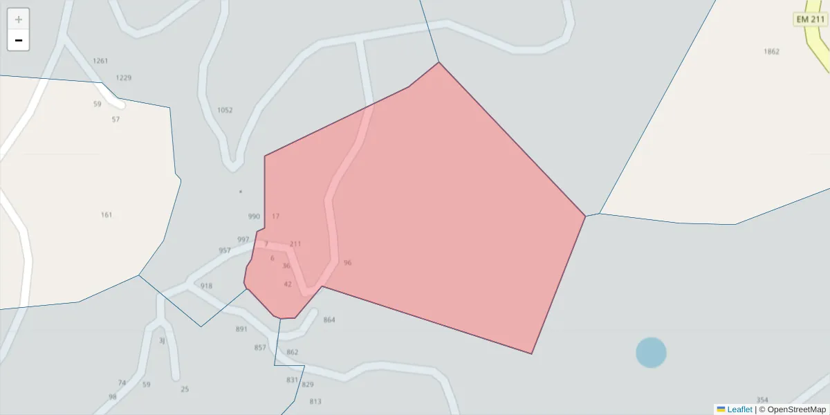 Mapa detalhado do código postal 4630-563 com limites, códigos postais vizinhos e agências dos correios