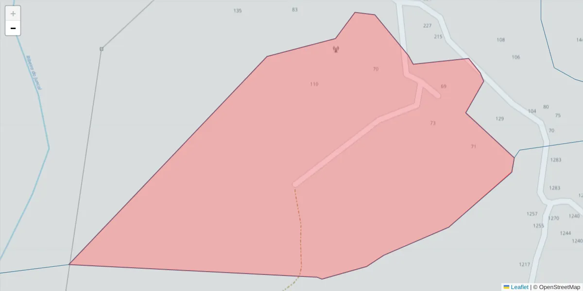 Mapa detalhado do código postal 4630-606 com limites, códigos postais vizinhos e agências dos correios