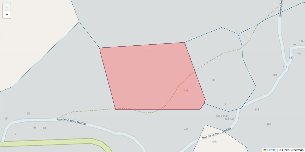 Mapa detalhado do código postal 4630-620 com limites, códigos postais vizinhos e agências dos correios