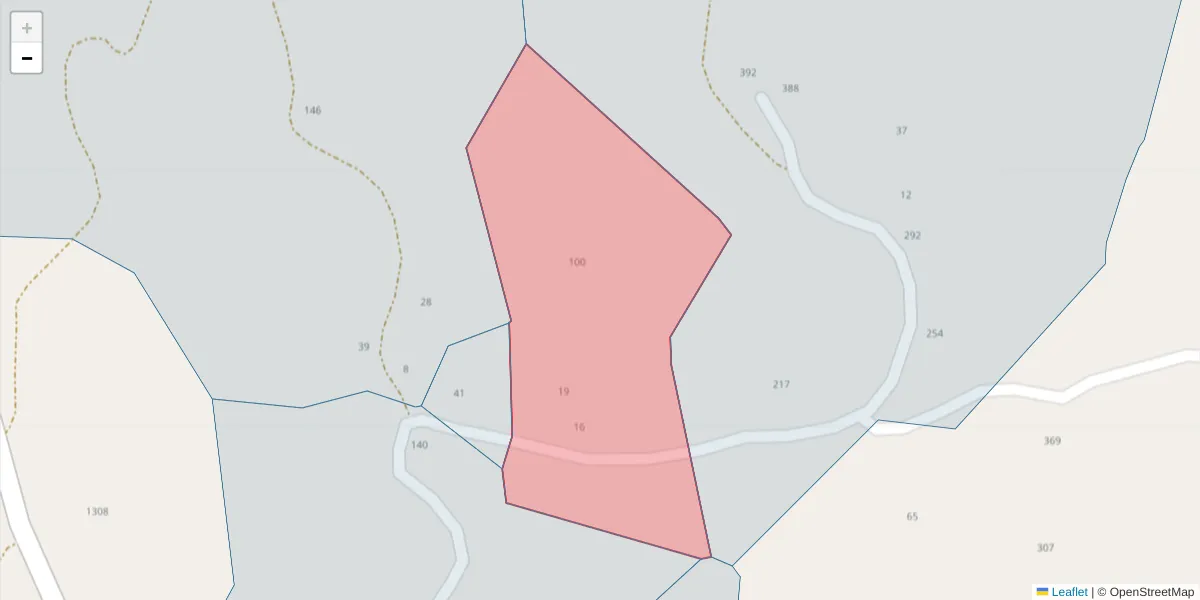 Mapa detalhado do código postal 4630-630 com limites, códigos postais vizinhos e agências dos correios