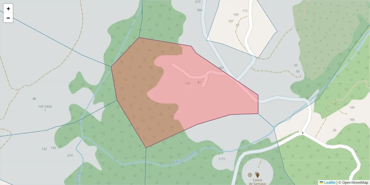 Mapa detalhado do código postal 4630-678 com limites, códigos postais vizinhos e agências dos correios