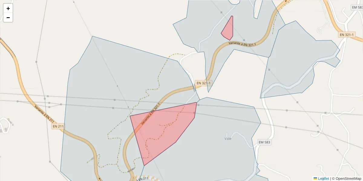 Mapa detalhado do código postal 4630-748 com limites, códigos postais vizinhos e agências dos correios