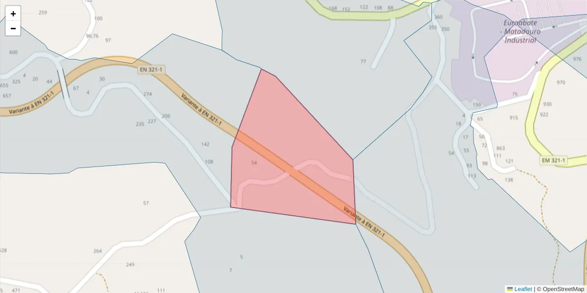 Mapa detalhado do código postal 4630-762 com limites, códigos postais vizinhos e agências dos correios