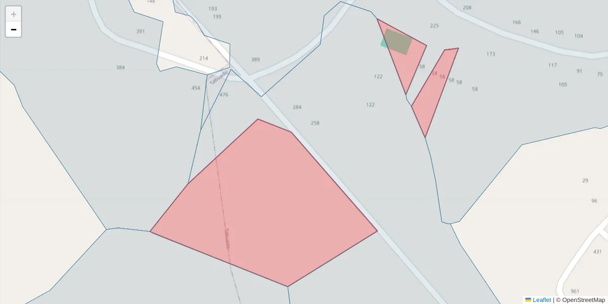 Mapa detalhado do código postal 4635-079 com limites, códigos postais vizinhos e agências dos correios