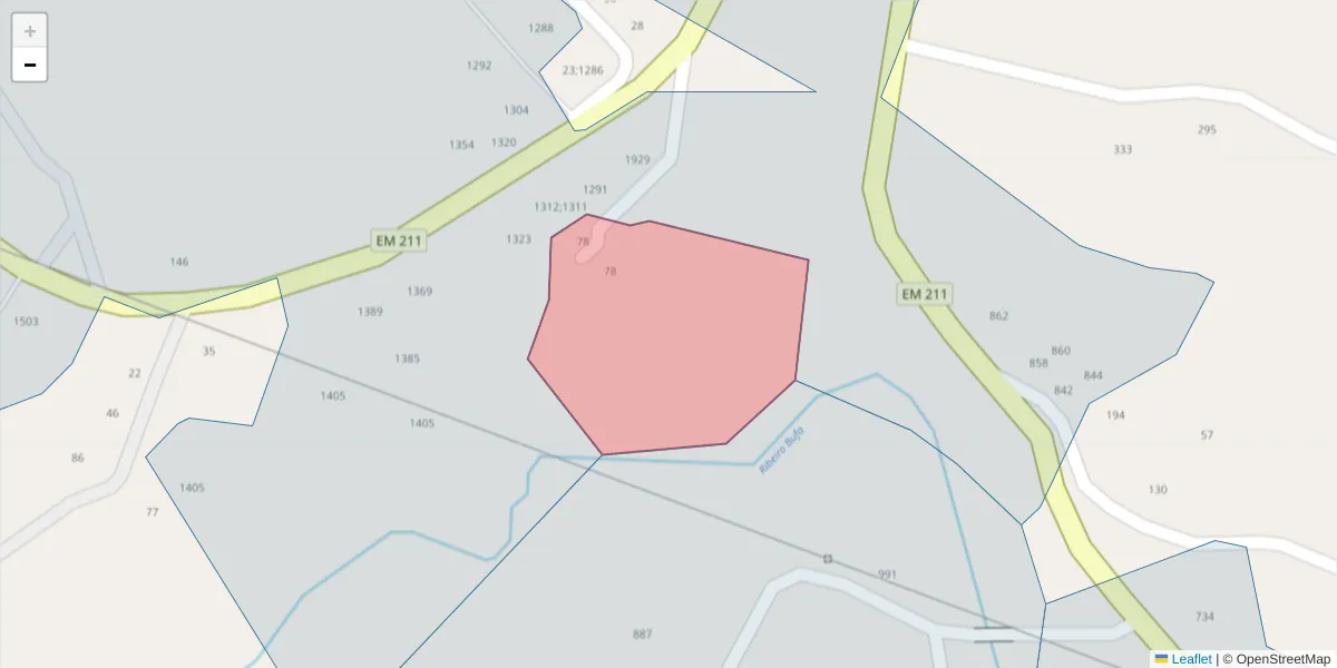 Mapa detalhado do código postal 4635-113 com limites, códigos postais vizinhos e agências dos correios