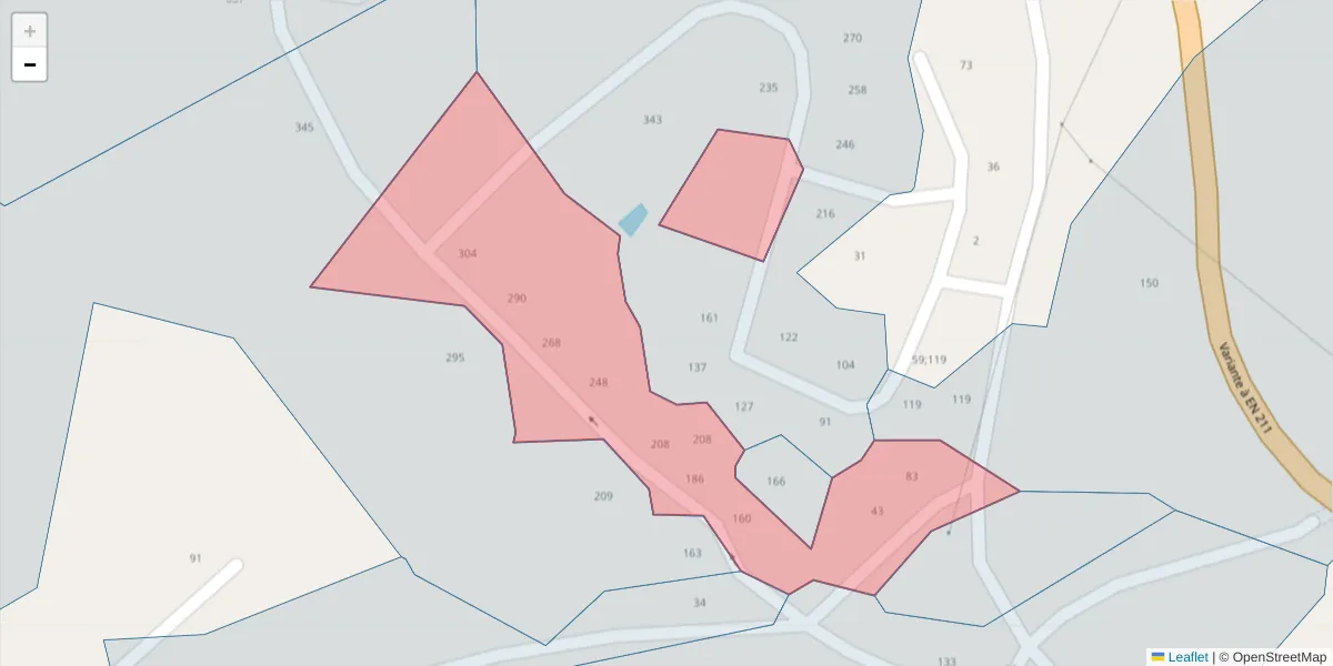 Mapa detalhado do código postal 4635-133 com limites, códigos postais vizinhos e agências dos correios