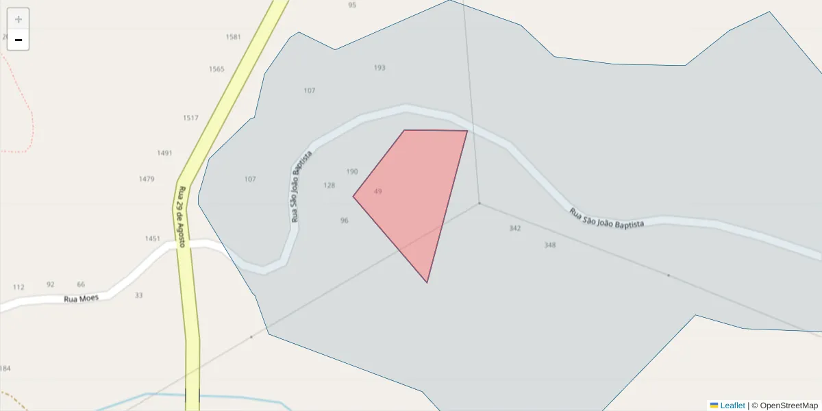 Mapa detalhado do código postal 4635-166 com limites, códigos postais vizinhos e agências dos correios