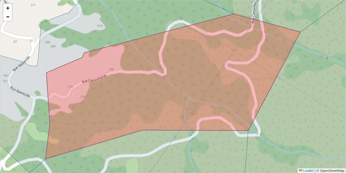 Mapa detalhado do código postal 4635-183 com limites, códigos postais vizinhos e agências dos correios