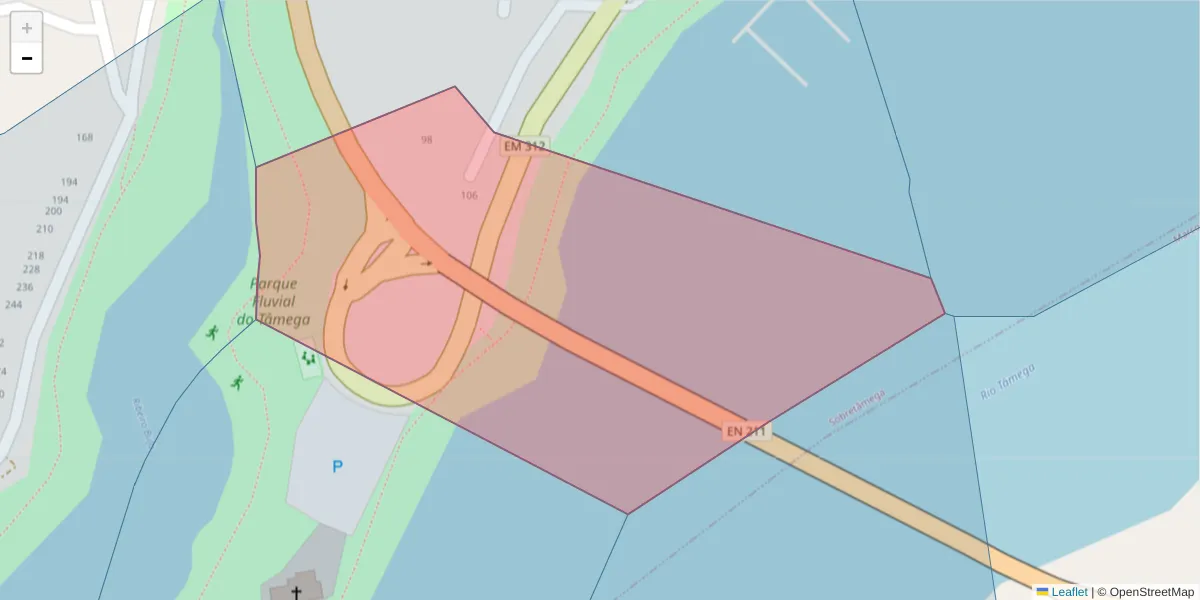 Mapa detalhado do código postal 4635-368 com limites, códigos postais vizinhos e agências dos correios