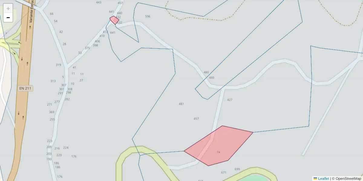 Mapa detalhado do código postal 4635-387 com limites, códigos postais vizinhos e agências dos correios