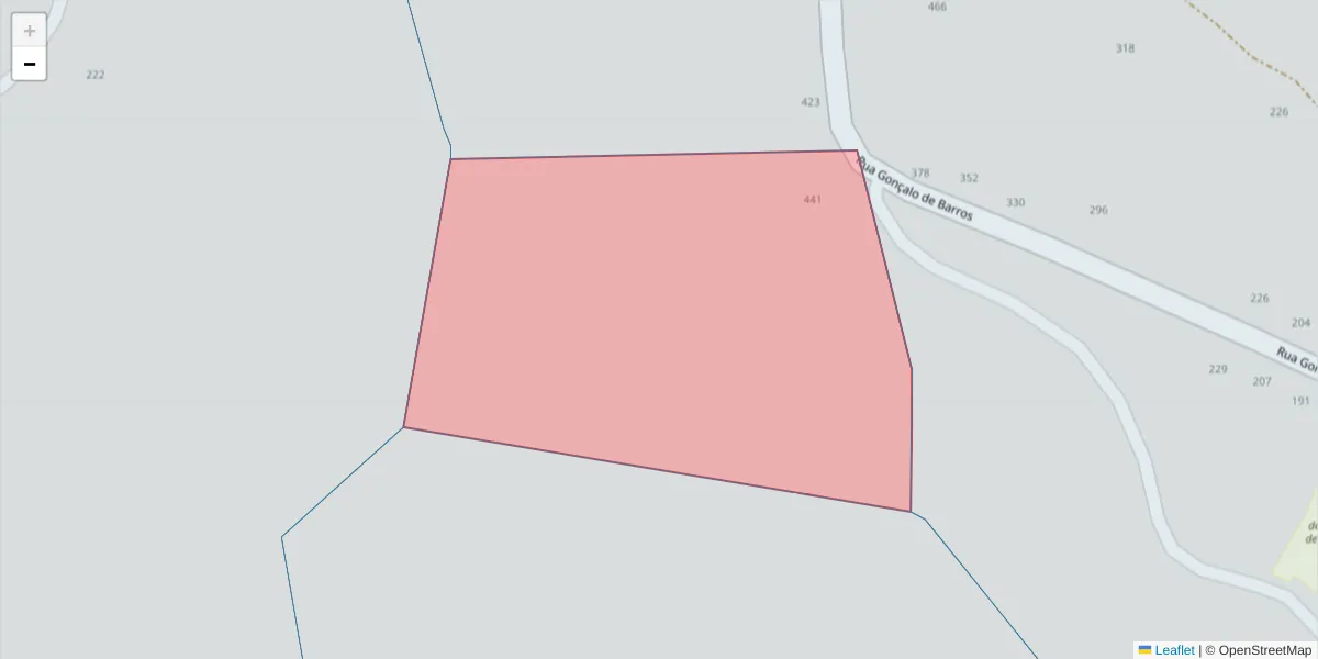 Mapa detalhado do código postal 4635-431 com limites, códigos postais vizinhos e agências dos correios