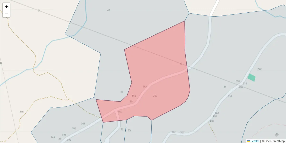 Mapa detalhado do código postal 4635-666 com limites, códigos postais vizinhos e agências dos correios