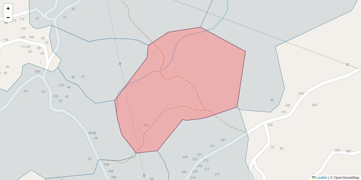 Mapa detalhado do código postal 4635-676 com limites, códigos postais vizinhos e agências dos correios