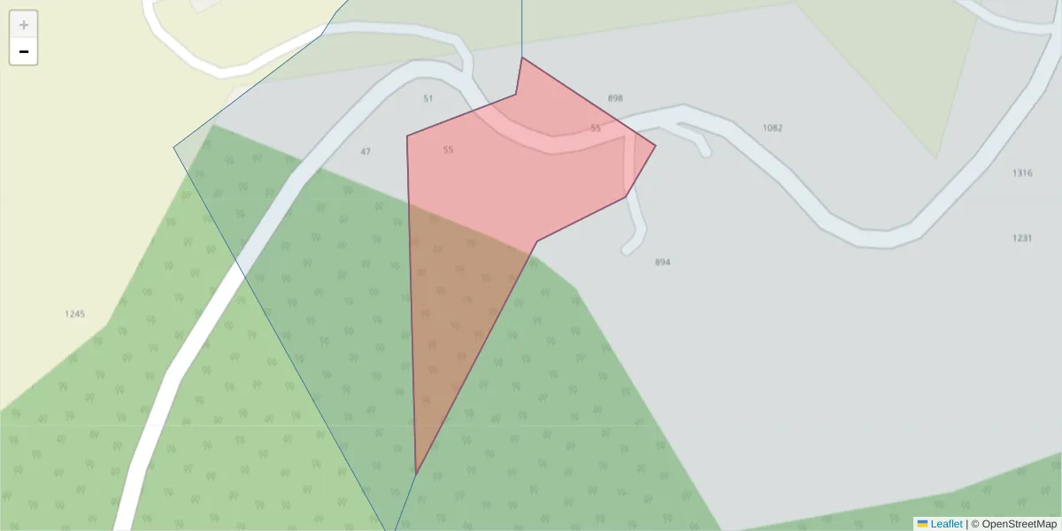 Mapa detalhado do código postal 4635-678 com limites, códigos postais vizinhos e agências dos correios