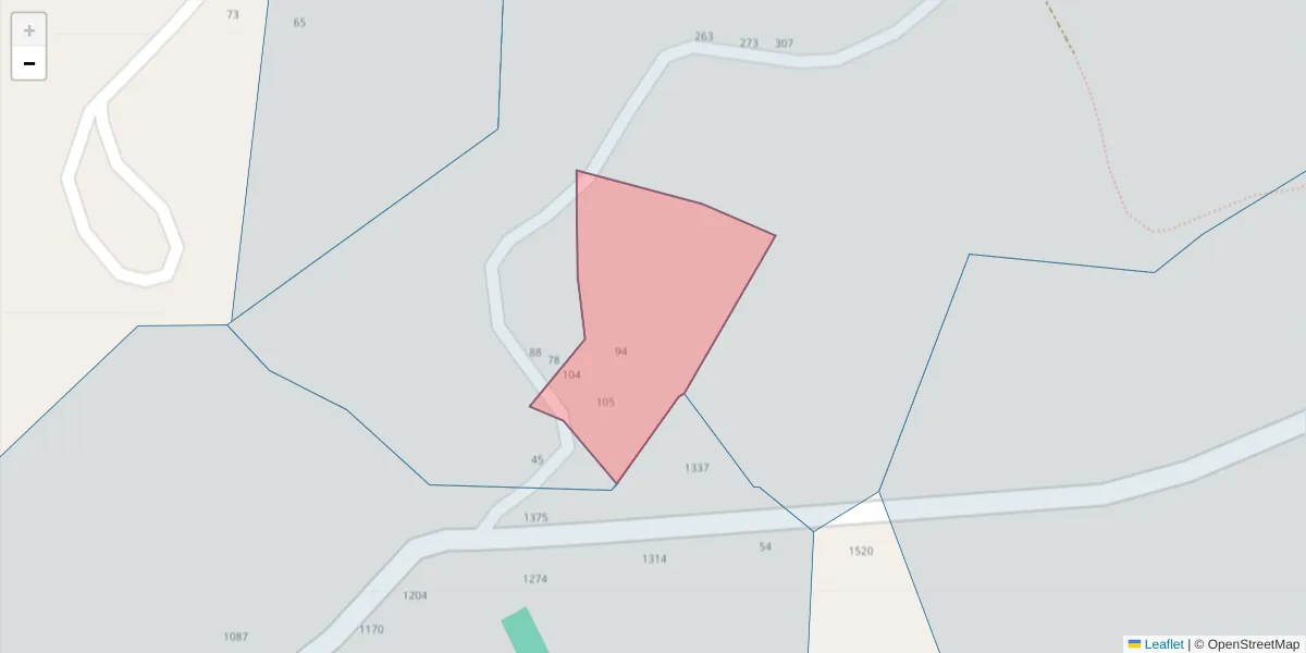 Mapa detalhado do código postal 4635-713 com limites, códigos postais vizinhos e agências dos correios