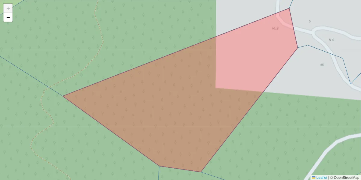 Mapa detalhado do código postal 4635-717;4635-753 com limites, códigos postais vizinhos e agências dos correios