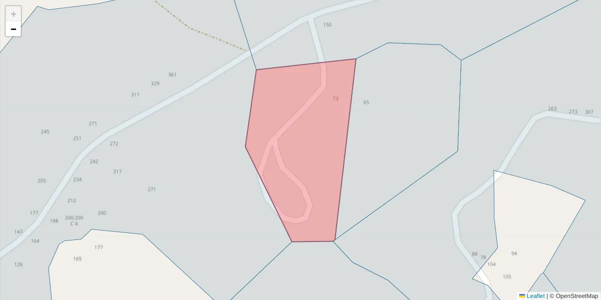 Mapa detalhado do código postal 4635-741 com limites, códigos postais vizinhos e agências dos correios