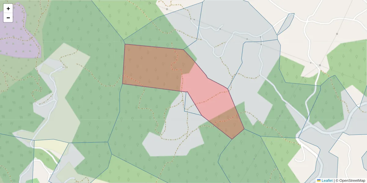 Mapa detalhado do código postal 4635-749 com limites, códigos postais vizinhos e agências dos correios