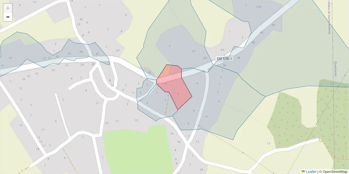 Mapa detalhado do código postal 6320-478 com limites, códigos postais vizinhos e agências dos correios