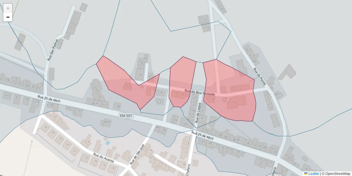 Mapa detalhado do código postal 7040-706 com limites, códigos postais vizinhos e agências dos correios