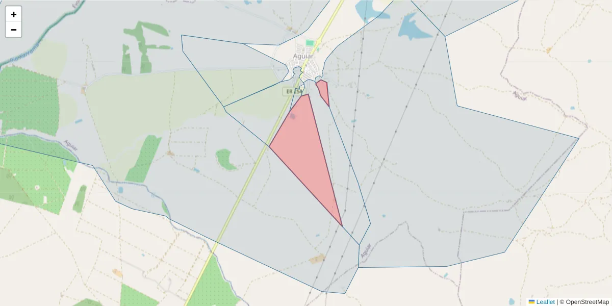 Mapa detalhado do código postal 7090-401 com limites, códigos postais vizinhos e agências dos correios