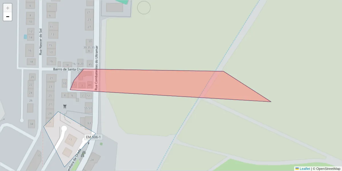 Mapa detalhado do código postal 7150-286 com limites, códigos postais vizinhos e agências dos correios