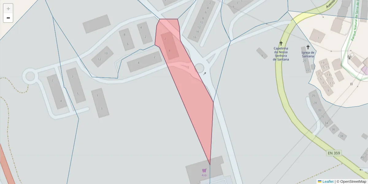Mapa detalhado do código postal 7300-499 com limites, códigos postais vizinhos e agências dos correios