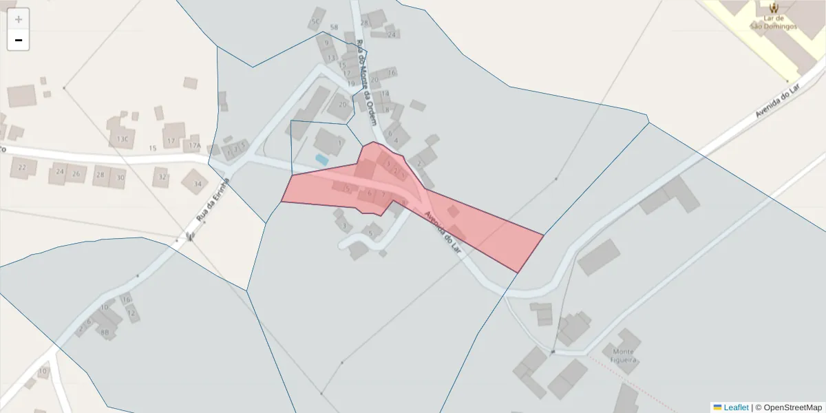 Mapa detalhado do código postal 7300-656 com limites, códigos postais vizinhos e agências dos correios