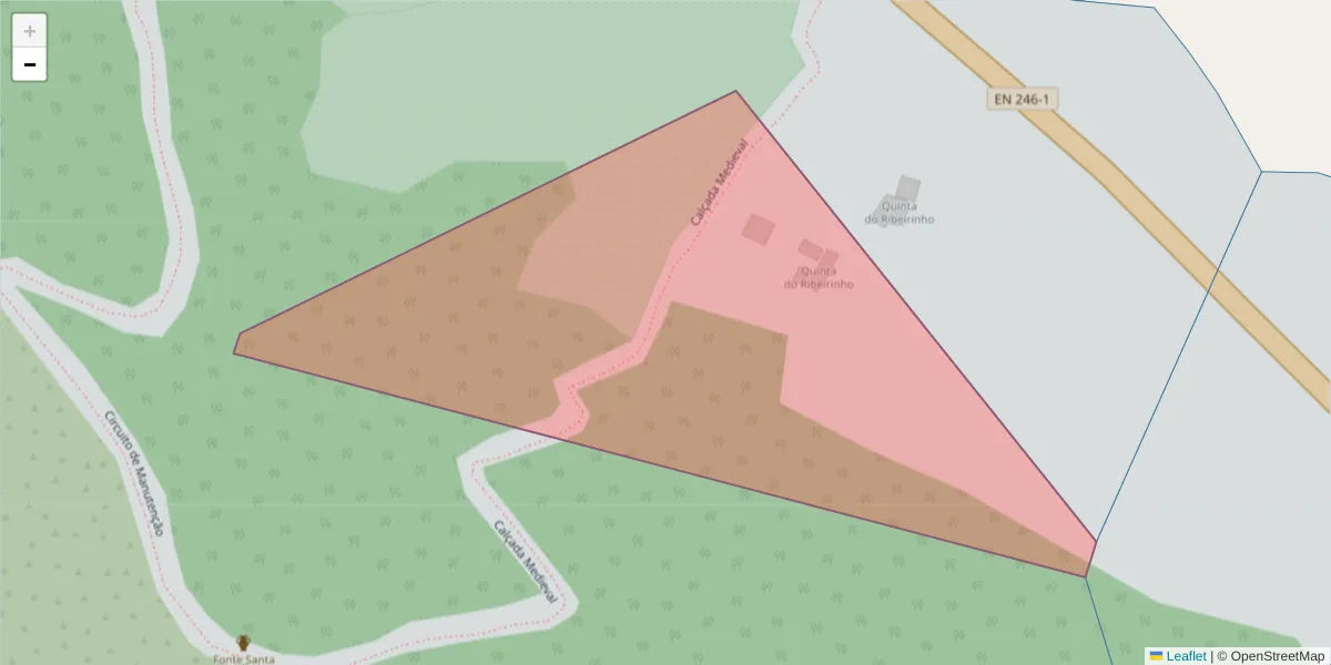 Mapa detalhado do código postal 7320-410 com limites, códigos postais vizinhos e agências dos correios