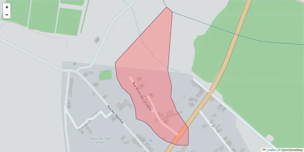 Mapa detalhado do código postal 7400-603 com limites, códigos postais vizinhos e agências dos correios