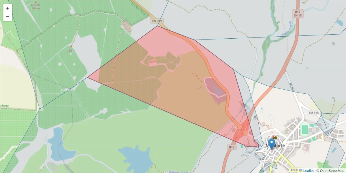 Mapa detalhado do código postal 7450-120 com limites, códigos postais vizinhos e agências dos correios