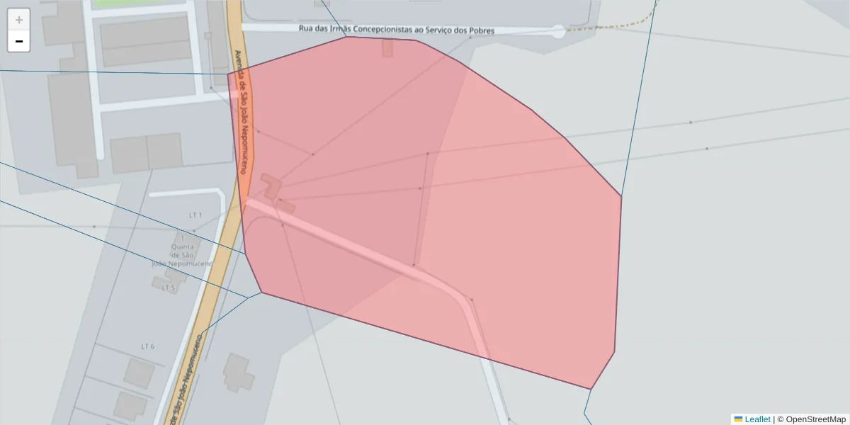 Mapa detalhado do código postal 7470-211 com limites, códigos postais vizinhos e agências dos correios