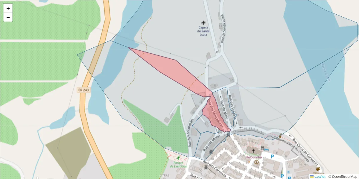 Mapa detalhado do código postal 7480-136 com limites, códigos postais vizinhos e agências dos correios