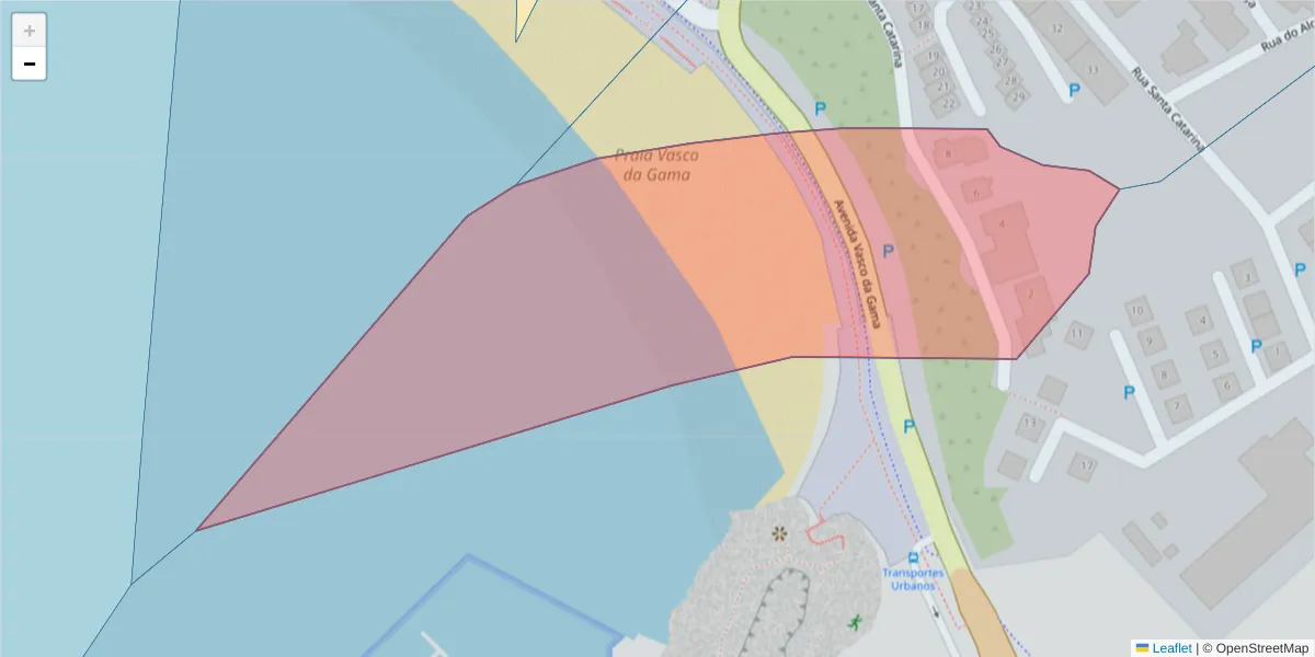 Mapa detalhado do código postal 7520-252 com limites, códigos postais vizinhos e agências dos correios
