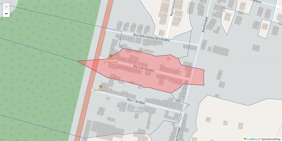 Mapa detalhado do código postal 7570-169 com limites, códigos postais vizinhos e agências dos correios