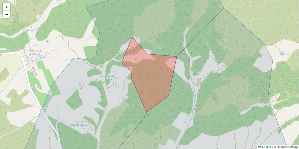 Mapa detalhado do código postal 7630-403 com limites, códigos postais vizinhos e agências dos correios