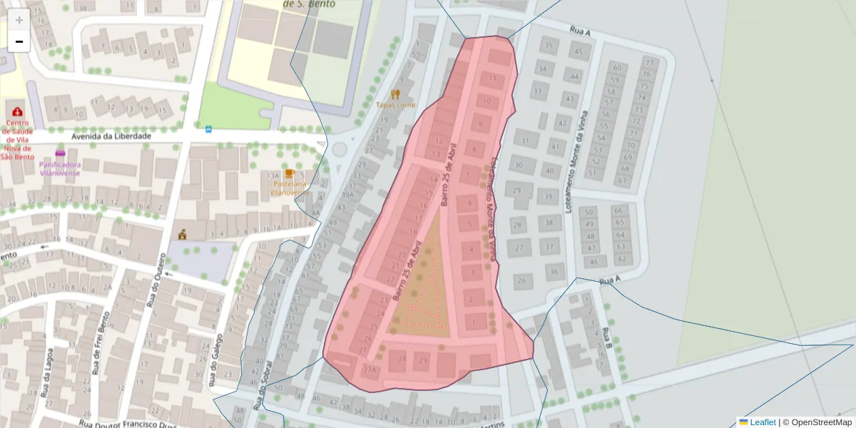 Mapa detalhado do código postal 7830-052 com limites, códigos postais vizinhos e agências dos correios