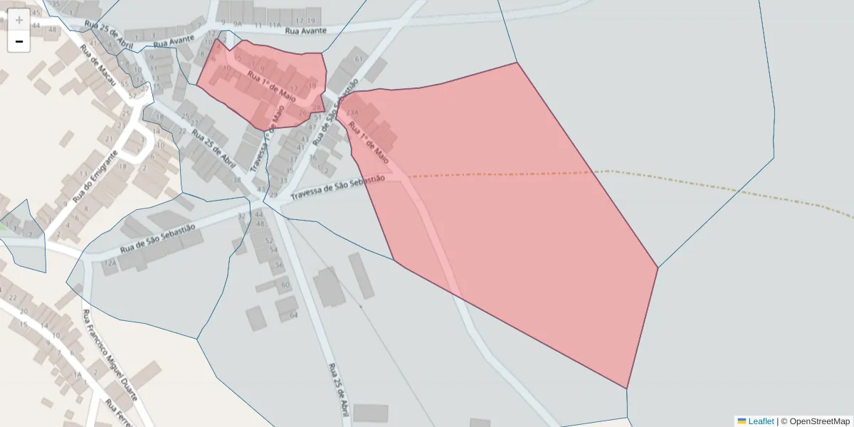 Mapa detalhado do código postal 7830-210 com limites, códigos postais vizinhos e agências dos correios