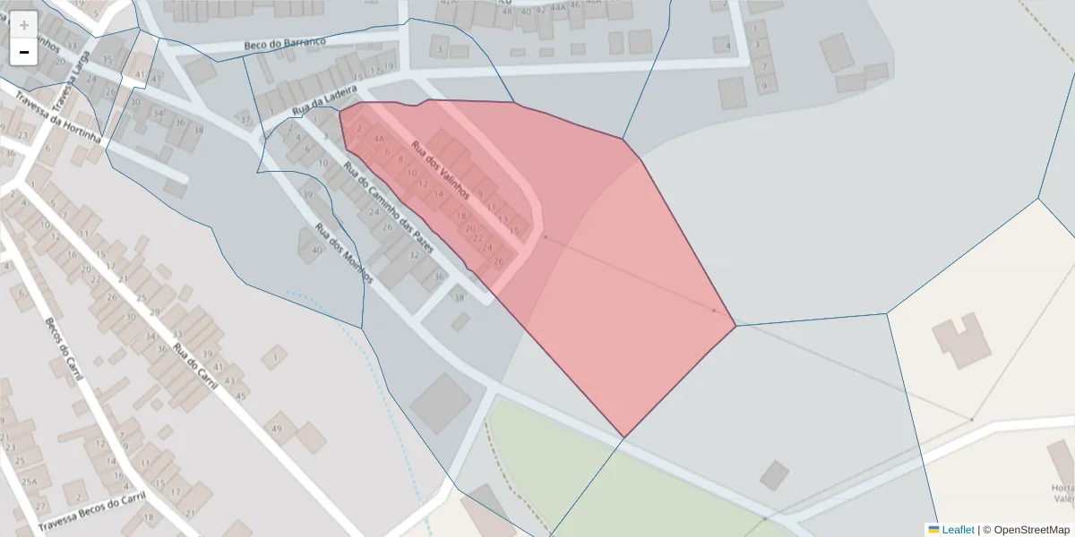 Mapa detalhado do código postal 7830-658 com limites, códigos postais vizinhos e agências dos correios