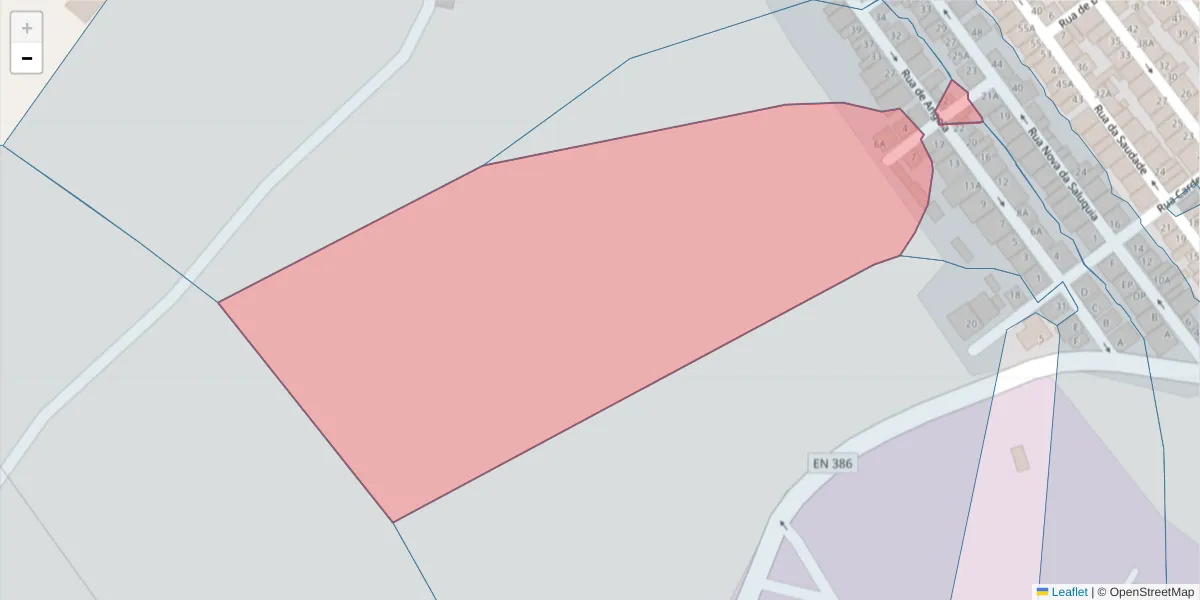 Mapa detalhado do código postal 7860-039 com limites, códigos postais vizinhos e agências dos correios