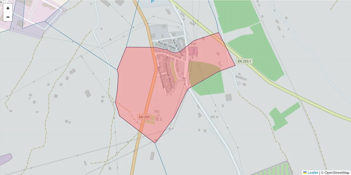 Mapa detalhado do código postal 7860-356 com limites, códigos postais vizinhos e agências dos correios