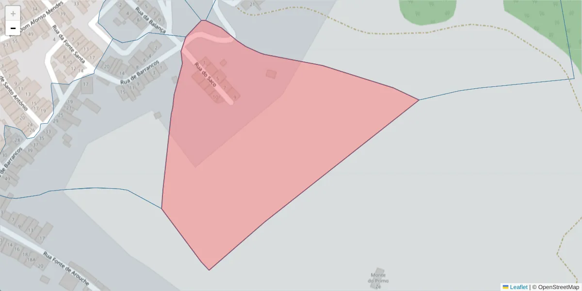 Mapa detalhado do código postal 7875-178 com limites, códigos postais vizinhos e agências dos correios