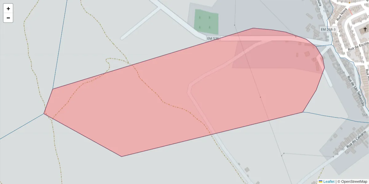 Mapa detalhado do código postal 7875-186 com limites, códigos postais vizinhos e agências dos correios