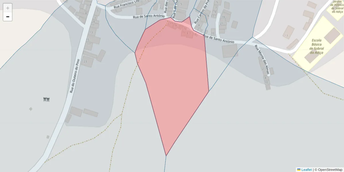 Mapa detalhado do código postal 7875-367 com limites, códigos postais vizinhos e agências dos correios